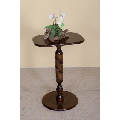 Side table, the nut is dark